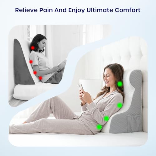Save 30% Off Wedge Pillow for Post-Surgery & Acid Reflux Relief - Image 4