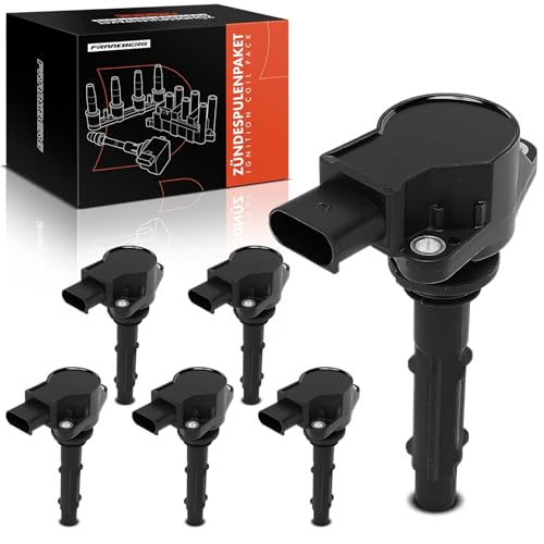 Frankberg 6x Zündspule Zündmodul Kompatibel mit W203 W204 C230-C350 W211 W212 S211 S212 E230-E500 CLK CLS CLC/G/GL/GLK/R/S-Klasse Sprinter Viano Vito Replace# 0001502780