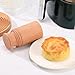 YORSEEK Wooden Pie Dolly Mould - Primitive Kitchen Tool for Pie Making
