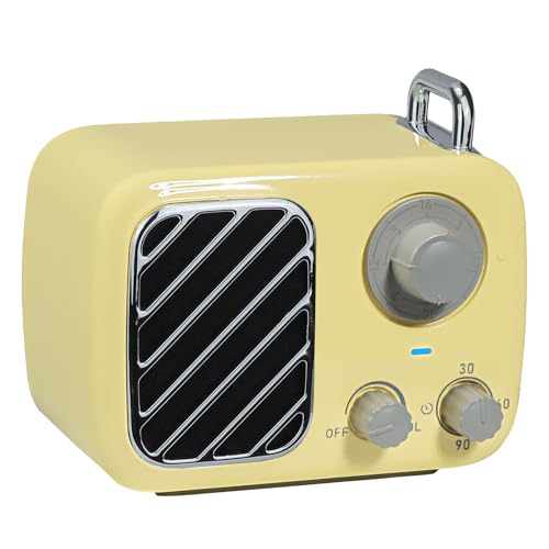 White Noise Machine with 16 Soothing Sounds – Portable Sleep Sound Device with Timer & Adjustable Volume for Baby, Kids, Adults, Travel & Office (Butter Yellow)