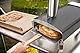 Mimiuo Pellet Pizzaofen,Outdoor pizzaofen mit 33x 33 cm Pizzastein und 36.5X 33.5cm Pizzaschalefel für Garten, Pellet Pizza Oven