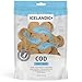 Icelandic+ Fish Chips: Cod - 2.5oz Bag, Dog Treats, Pure Wild-Caught & Air-Dried, Single Ingredient Crunchy Pet Snacks, Just The Fish Nothing Else
