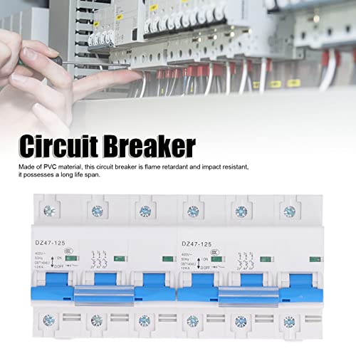 Interruptor de alimentación interlock AC 400V 6P 100A en PVC 3