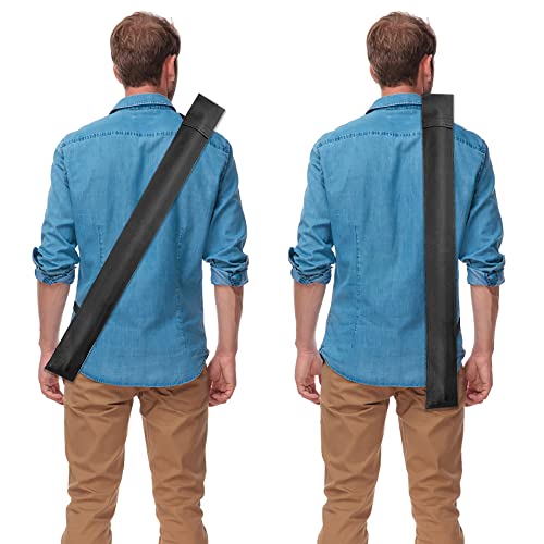 Syksol 2Pcs Billiard Pool Cue Case, Soft Pool Stick Storage, 32” Carrying Bag For 1/2 Billiard Cue Stick #TOP2
