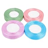 Ribbon for wrapping:owing the strong wear and break resistance ability, very delicate,present ribbon DIY craft ribbon decor:excellent craftsmanship makes it have a good texture, wear-resistant, and beautiful,DIY Handicraft Supplies Celebration ribbon...