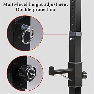meihe Rack de Musculation,Cage de Squat-Supports de Squat Réglable/Hauteur réglable/Multifonctions/pour la Salle de… - Les Beatles, Paul McCartney, John Lennon, RIngo Starr, George Harrison meihe Rack de Musculation,Cage de Squat-Supports de Squat Réglable/Hauteur réglable/Multifonctions/pour la Salle de… – Image 3