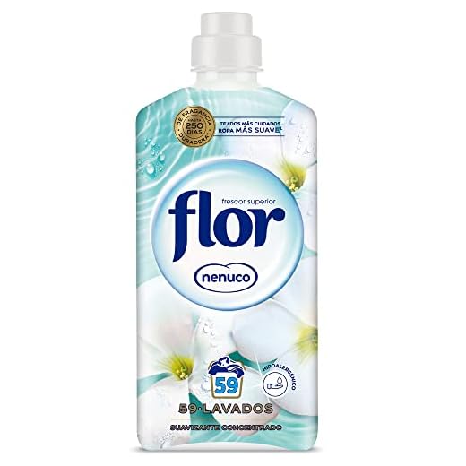 Flor Suavizante Concentrado Para La Ropa, Fragancia Nenuco, 59 Lavados