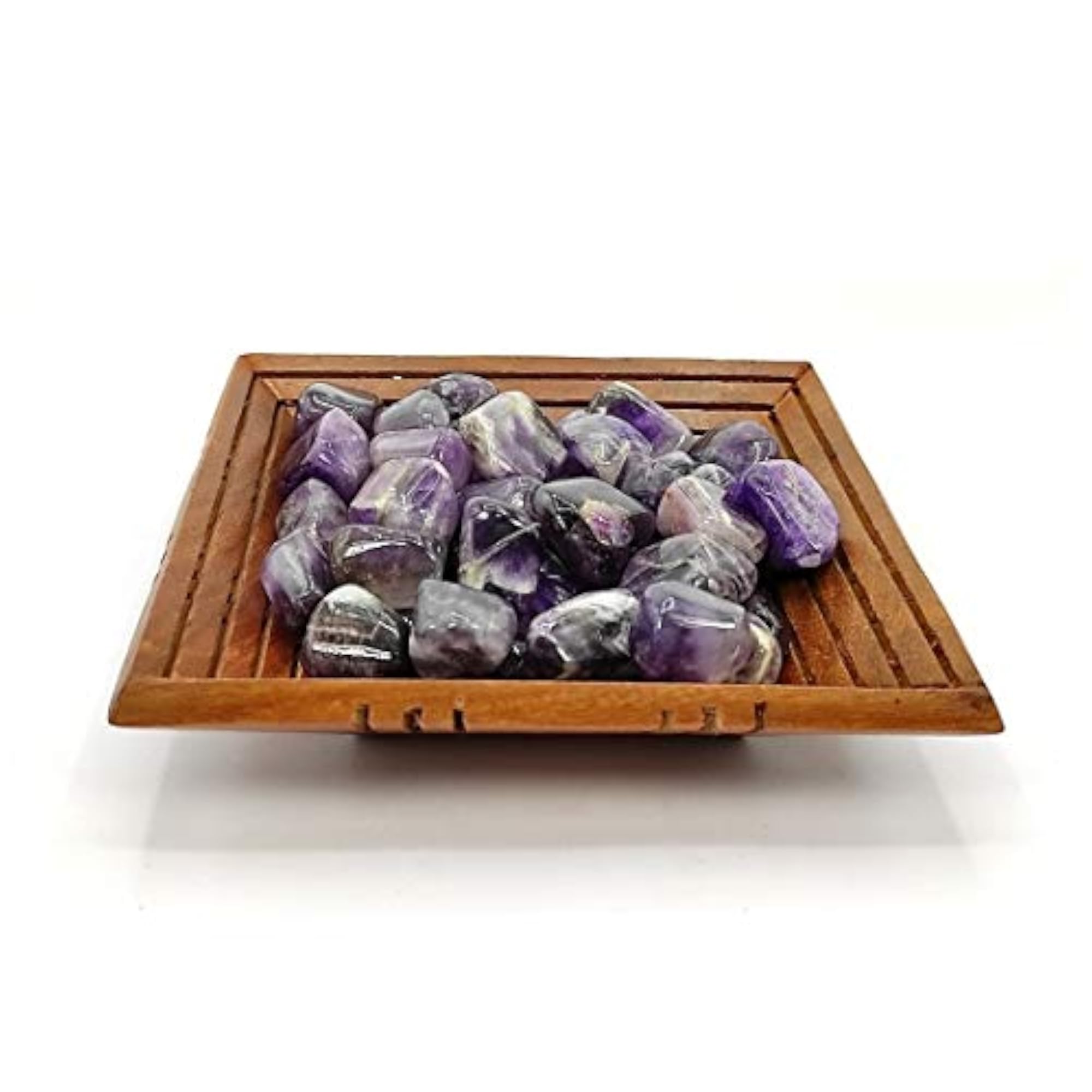 Natural Amethyst Pebbles Tumbled Stone for Reiki Healing