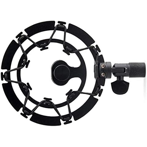 Auphonix Shock Mount for Yeti X, Yeti Nano, Yeti Snowball, and Other mics with 5/8 Mount Cover