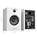 OHAYO C6 Bookshelf Speakers with 60W Peak Power, Stereo 2.0, Active Bluetooth 5.3, RCA/AUX/USB Input,Integrated Sound Card for Music and Gaming, PC Speaker for Desktop PC,TV or Laptop, White