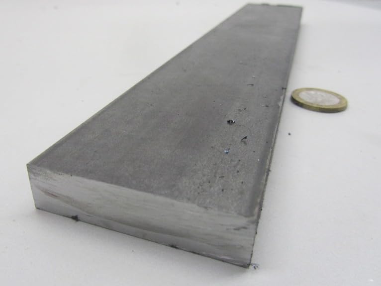 4140 Alloy Steel Flat Bar .500" Thickness x 2.00" Width x 1 Foot Length 1 Piece
