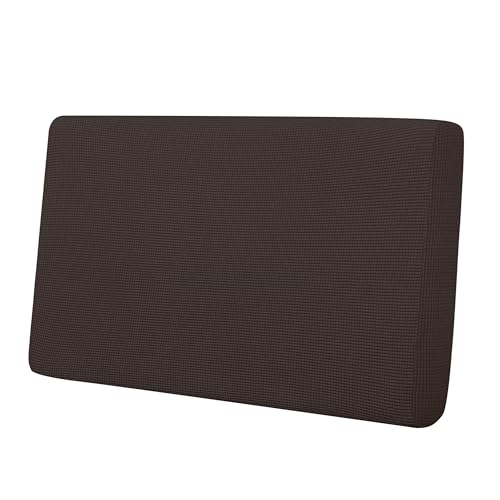 Image of Easy-Going Stretch 1 Piece Loveseat Couch Cushion Cover for Sofa