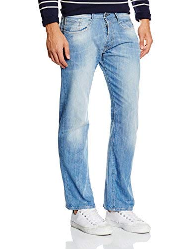 Replay Billstrong, Jeans Hombre, Azul (Blue Denim), W29/L32 (Talla del fabricante: 29)