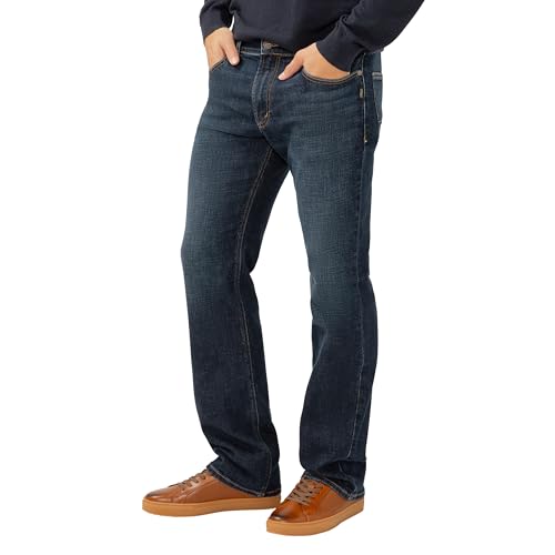 Image of Silver Jeans Co. Mens Jace Slim Fit Bootcut Jeans