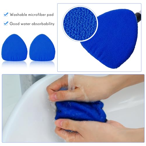 Chiffon lavable et manche extensible Tioncy pour nettoyer les vitres hautes sans traces - 4