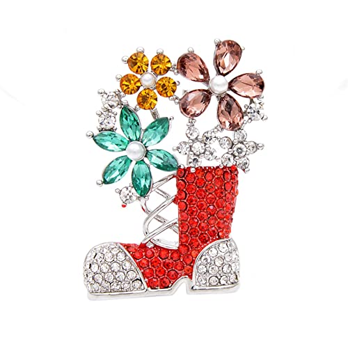 Broche de Botte de Noël le cadeau de mode idéal pour dame