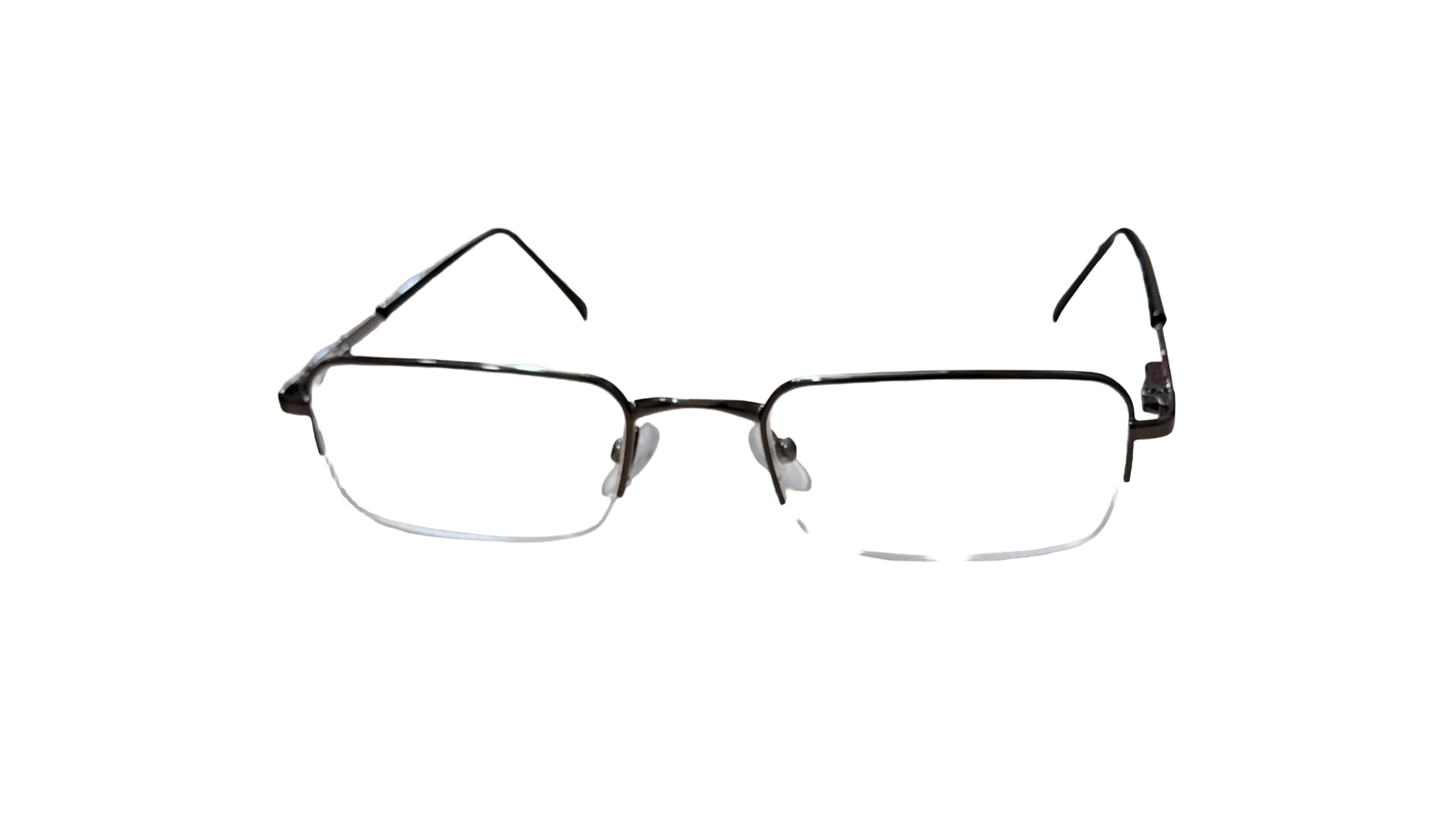 Half Rim Metal Reading Glasses for Presbyopia, Black Frame with Case-picture-13