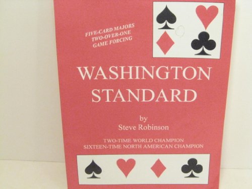 Washington Standard: Five-Card Majors/Two-Over-... 0939460599 Book Cover