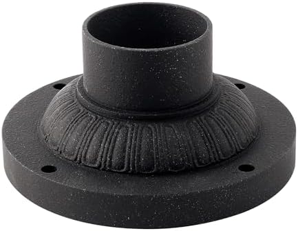 Hinkley 1307VK Traditional Pier Mount from Pier Mount in Blackfinish,