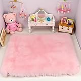 Pink Square Carpet, Miniature Fluffy Rug, Lightweight Dollhouse Decor for 1/12 Scale - Image 7