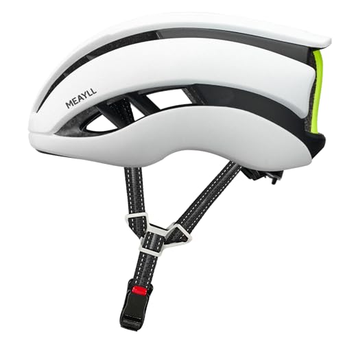 Fahrradhelm Herren Damen Leichter Fahrradhelm Erwachsene für City & Rennrad mit Magnetverschluss 16 Belüftungsöffnungen CE EN1078 Verstellbar M/L (5561 cm ca. 290300g)