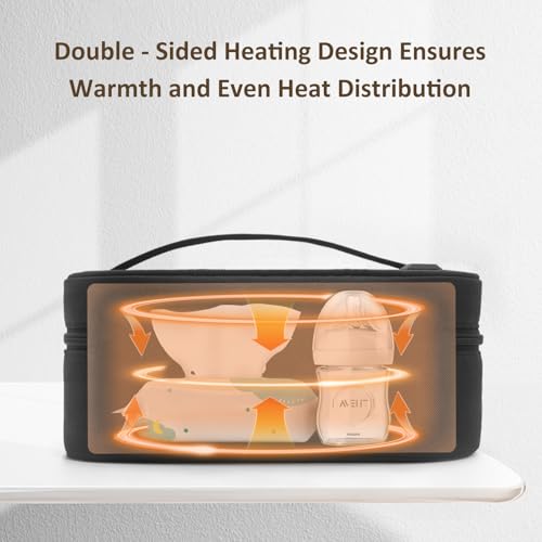 Goodtar ​​Baby Wipe Warmer with Temperature Control & Car Adapter - Portable Wet Wipes Warmer, 5L Large Capacity Multi-Use Heater Bag for Diaper Wipes/Baby Bottle/Towels-Home/Outdoor Travel Use - Thumbnail 5