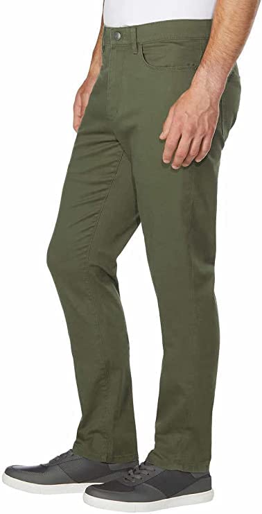 English Laundry Men's Chino Straight Leg Pant (as1, Waist_Inseam, Numeric_40, Numeric_34, Regular, Regular, 323 Green)2