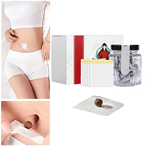 30Pcs/Box Moxibustion Belly Button Patch - Natural Herbal Abdomen Waist Path for Men Women