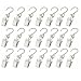 GuangTouL Party Light Hanger Outdoor Lights Clips Party Supplies Apply to Edison String Lights Outdoor Hooks Courtyards Camping Tents Christmas Decoration Accessories(30 Pack)