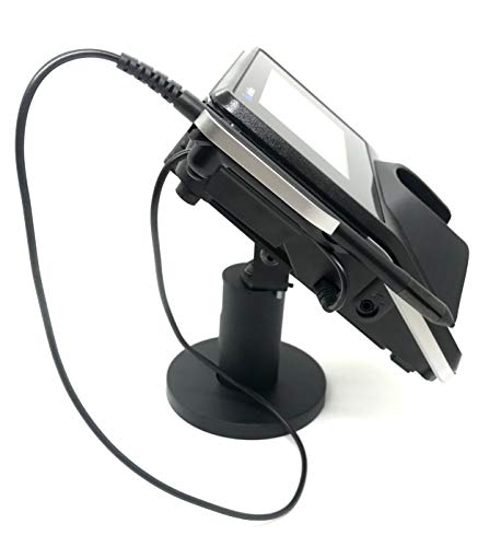 Sturdy Metal Swivel Stand For Verifone Mx915 Credit Card Machine - Complete Kit With Adhesive Glue Pad And Hardware #TOP2