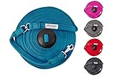 Paris Tack 24' and 34' Premium Soft Grip Cotton Lunge Lines with Removable Swivel Snap and Rubber Stopper
