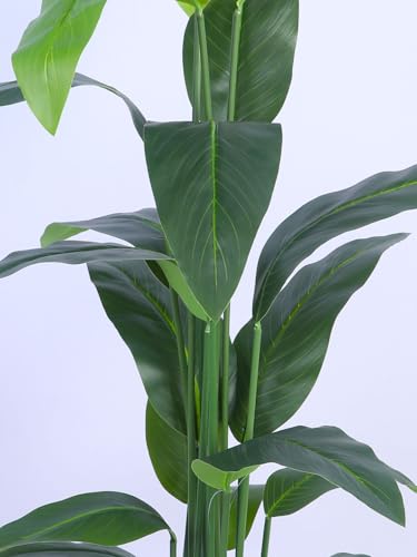 Image of ARICK DECOR 4.5 Artificial Bird of Paradise Plant with Pot, 4.5ft Large Faux Strelitzia Reginae Tree for Home Decor, Office, Living Room & Balcony