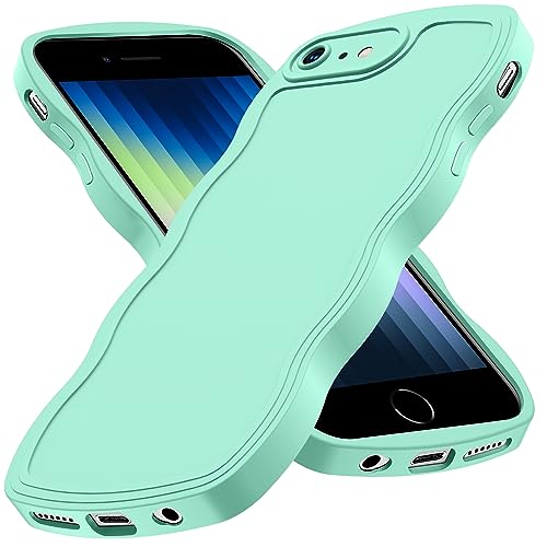 iPhone SE3 / iPhone SE2 �p �P�[�X iPhone8 / iPhone7 �p �P�[�X �ϏՌ� TPU ���^ �V���R�� �E�F�[�u �S�ʕی� �w��h�~ �X�g���b�v�z�[���t�� ���킢�� �����Y�ی� �A�C�t�H��se2/se3 �p�J�o�[ ���C��