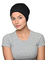 SAKUCHI Damen Chemo Bambus Slouchy Snood Beanie Turban Kopfbedeckung – Weiche Mütze für Krebspatienten & Haarausfall – Ansicht 2