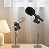 Microphone Stand Holder Clamp Mic Clip 3 / 8inch / 5 / 8inch / 1 / 4inch Port Equipment #1