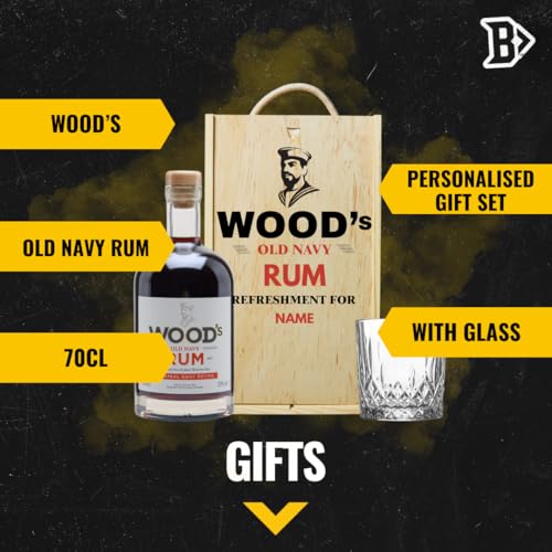 Secure Your Personalized Woods Old Navy Rum Gift Set – Includes Elegant Glass in a Wooden Box – Ideal 70cl, 57% ABV Rum Gift for Him Secure Your Personalized Woods Old Navy Rum Gift Set – Includes Elegant Glass in a Wooden Box – Ideal 70cl, 57% ABV Rum Gift for Him – Beer Hunter