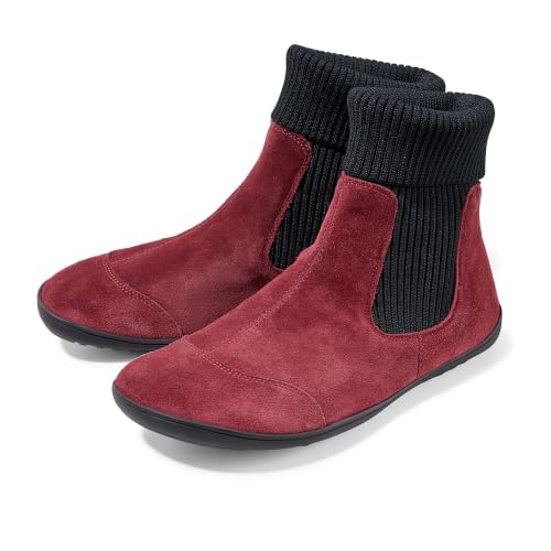 BÄR Jody Damen Stiefeletten aus Kalbveloursleder wasserabweisend