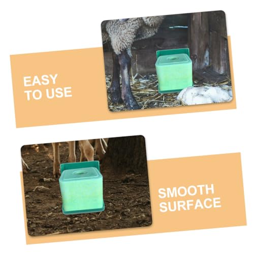 Boîte à sel pour bovins support minéraux élevage moutons et vaches