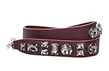 liebeskind berlin schulterriemen Mit aufgesetzten Ziersteinen Liebeskind Schultergurt Chita, Leder, L132 x B4 cm rot (amarone) N Jewel
