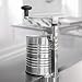 NSF Commercial Can Opener with Base 19" Angled Bar Not Crooked Table Mount Standard Duty for Kitchen Restaurant Use, Base and Bar Made of Stainless Steel
