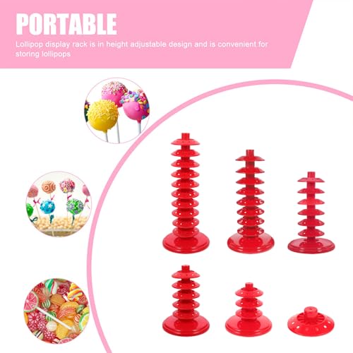 Support à cake pops réglable et modulable POPETPOP lot de 6 présentoirs - 4