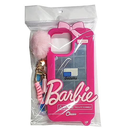 Gazeku Mirror Silicone Bumper Case With Charm Key Chain For Iphone 13 Pro Max #TOP3