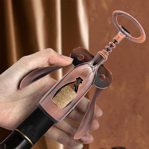Abridor de vino eficiente para una apertura de botellas suave y sin rotura de corchos 4