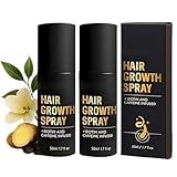 ZKUNL 2Pcs Hair Growth Spray, hair growth serum, beruhigende Reparatur bei Trockenheit, Haarwachstumsserum Sprays, Haarwachstum Beschleunigt, Verhindert Haarausfall, Leave in Haarpflege