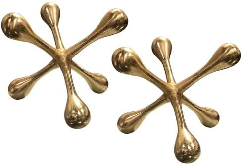 Uttermost 18964 Harlan Objects Brass S/2