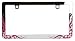 Custom Accessories 92833 Chrome Butterfly Tattoo License Plate Frame