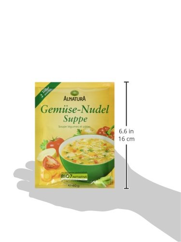 Alnatura Bio Gemüse-Nudel Suppe, 40g