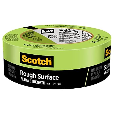 Scotch Rough Surface Extra Strength Painter's Tape Cover