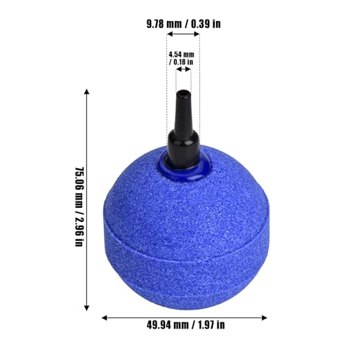 Image of Air Stone Bar Bubble Diffuser Set, Ball-Shape Fish Tank Air Bubble Air Stone Bar Hydroponics Oxygen Diffuser, for Aquarium Fish Tanks Ponds