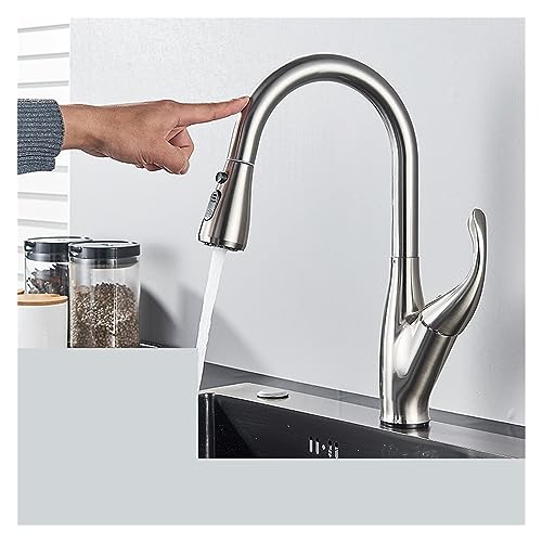 Robinet de cuisine à capteur tactile sensible avec douchette